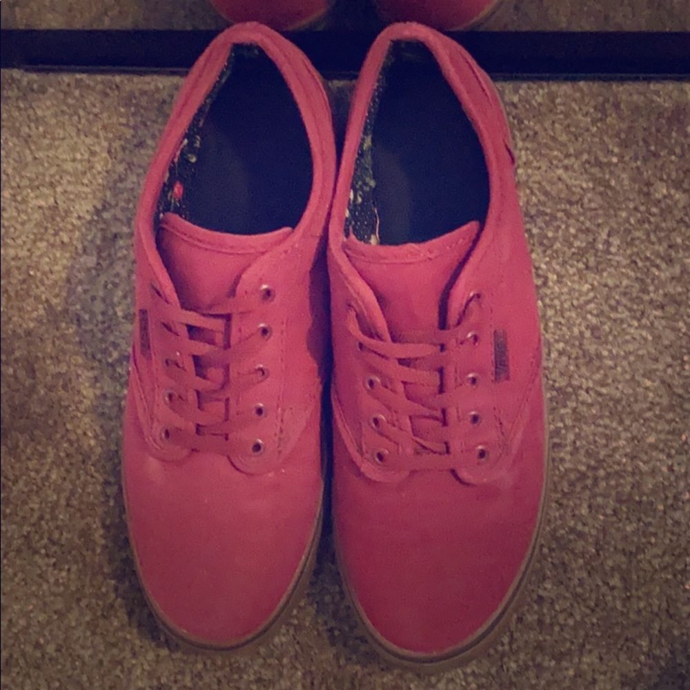 Maroon Vans